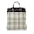 Burberry Nova Check Canvas Tote Bag Beige Cloth  ref.878338