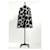 Valentino giraffe print cape Black White Wool  ref.878524