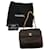 Rare Vintage 1990's Chanel Mini sac à rabat classique en satin marron avec fermoir brillant 24Quincaillerie plaquée or K Marron foncé Bijouterie dorée  ref.878527