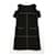 Chanel Spring 2014 Vestido con hombros descubiertos y ribete de cuerda Negro Poliéster  ref.878541