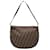 Fendi vintage Hobo shoulder bag in monogram canvas Brown Cloth  ref.878693
