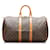 Louis Vuitton Brown Monogram Keepall 45 Marrone Tela  ref.878804