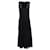 Theory Panelled Skirt Midi Dress in Black Rayon Cellulose fibre  ref.878903