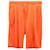 Dolce & Gabbana Short de survêtement à logo brodé en coton orange  ref.878929