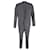 Costume Dior à simple boutonnage en laine grise  ref.878947