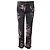 Isabel Marant Jean brodé de fleurs Holan en coton noir