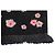 Isabel Marant Jean brodé de fleurs Holan en coton noir - vue 8