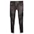 Balmain Skinny Fit Pants in Black Leather  ref.879048