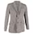 Dolce & Gabbana Veste à simple boutonnage en laine grise  ref.879096