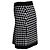 Balmain Checked Pencil Skirt in Multicolor Viscose Python print - view 2