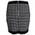Balmain Checked Pencil Skirt in Multicolor Viscose Python print - view 3
