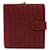 Portafoglio Bottega Veneta Small Bi-Fold in Pelle Intrecciato Rosso  ref.879118