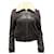 Sandro Paris Moto Jacket in Brown Leather  ref.879153