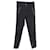 Pantalones con cremallera Isabel Marant de algodón negro  ref.879176