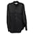 Givenchy Camisa mangas compridas com botões em algodão preto  ref.879181