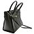 Bayswater con cerniera Mulberry in pelle a grana classica nera - vista 9