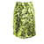 Autre Marque N°21 Mini Pencil Skirt With Side Pockets in Lime Green Sequins  ref.879192