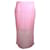 Saia Midi Rejina Pyo em Poliuretano Rosa Plástico  ref.879197