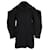 Vivienne Westwood Mantel mit übergroßen Ärmeln aus schwarzer Wolle  ref.879205