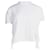 Acne Studios T-Shirt Col Rond Piani en Coton Blanc  ref.879207