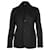 Apc BEIM.P.C Klassischer Blazer aus schwarzer Baumwollmischung Baumwolle  ref.879217