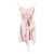 Reformation Playa Dress in Pink Linen  ref.879222