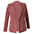 Isabel Marant Etoile Double Breasted Blazer Jacket in Pink Velvet  ref.879248