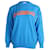 Top de suéter con estampado Sandro Flashback en cachemir azul Cachemira Lana  ref.879250