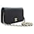 CHANEL Full Flap Chain Shoulder Bag Clutch Black Quilted Lambskin Leather  ref.879928