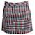 Victoria Beckham Tweed Mini Skirt in Multicolor Cotton Multiple colors  ref.880163