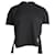 T-Shirt girocollo Piani Acne Studios in cotone nero  ref.880178
