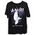 Maglietta Amiri Rainbow Dove in cotone nero - vista 2