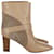 Chloé Ankle Boots in Beige Leather and Suede  ref.880197