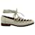 Junya Watanabe Comme Des Garcons Lace-Up Flats in Grey Leather  ref.880200