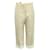 Pantalones cortos anchos de poliéster beis con microestampado Sandro Paris Beige  ref.880222