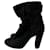 Chloé Ankle Boots Black Deerskin  ref.880622