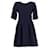 Claudie Pierlot robe Navy blue Polyester  ref.881050