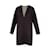 Sandro robe Black Polyester  ref.881052
