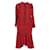 Zadig & Voltaire Robe Viscose Rouge  ref.881063