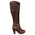 Ash Boots Dark brown Leather  ref.881253