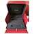 Cartier Caja y bolsa de papel forrada con brazalete Authentic Love Bracelet Roja  ref.881256