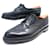 SCARPE JM WESTON 598 DERBY A MEZZA CACCIA 10.5D 44.5 Scarpe in pelle nera Nero  ref.881293