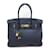 Hermès Togo Birkin 30 Blue Leather Pony-style calfskin  ref.881350