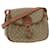 Céline CELINE Macadam Canvas Shoulder Bag PVC Leather Beige Auth 39417  ref.881621