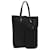 FENDI Zucchino Canvas Tote Bag Black Auth rd4638  ref.881635