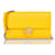 Gucci Bolsa de ombro Amarelo Couro  ref.881754