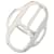 Ring Hermès twilly Argento Argento