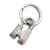 Hermès Cadena Quizz Key Chain  H077309FP Silvery Metal  ref.882242