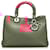 Dior Pink Medium Calfskin Diorissimo Tote Leather Pony-style calfskin  ref.882334
