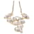 Swarovski Crystal Necklace in Gold Metal Golden White gold  ref.882406